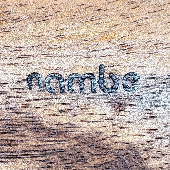 Vintage Nambe Wooden Eclipse Nut Bowl - Picture 6 of 7